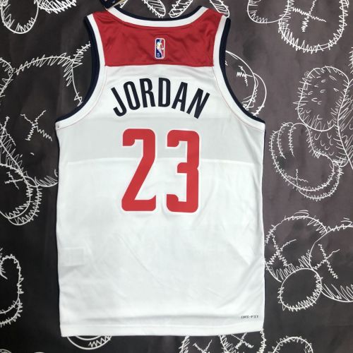 Men's Michael Jordan White Team Jersey - 75th Anniversary Edition