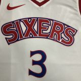Men's Allen Iverson White Team Jersey
