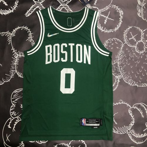 Men's Jayson Tatum Green Team Jersey - Authentic Edition