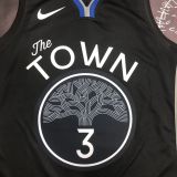 Men's Jordan Poole Black Team Jersey