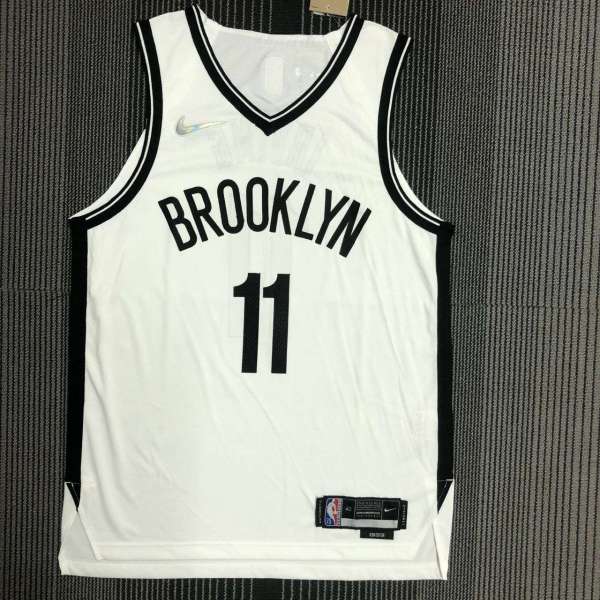 Men's Kyrie Irving White Team Jersey - Authentic Edition