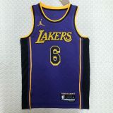 Men's LeBron James Purple Team Jersey - Statement Edition