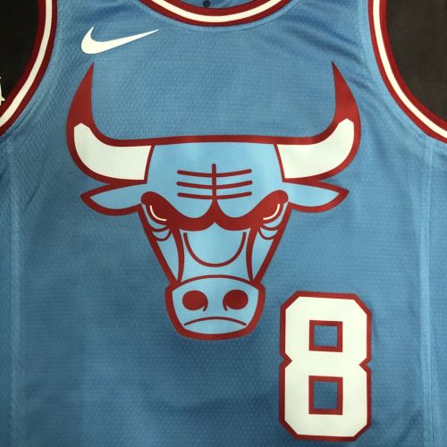 Men's Zach LaVine Blue Team Jersey
