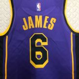 Men's LeBron James Purple Team Jersey - Statement Edition