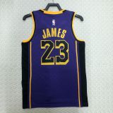 Men's LeBron James Purple Team Jersey - Statement Edition
