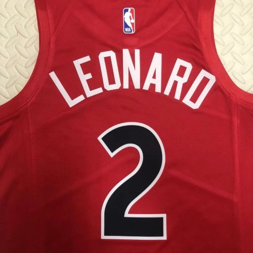 Men's Kawhi Leonard Red Away Team Jersey