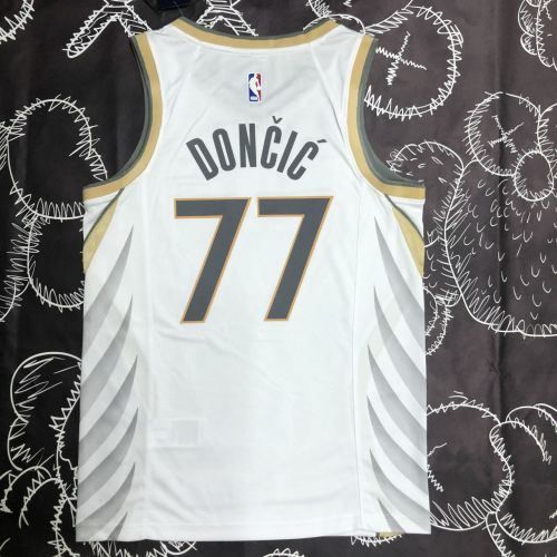 Men's Luka Doncic White Team Jersey - City Edition