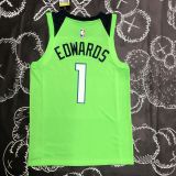 Men's Anthony Edwards Green Team Jersey - Statement Edition