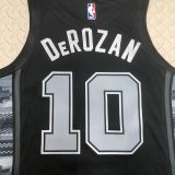 Men's Demar DeRozan Black Team Jersey - Statement Edition