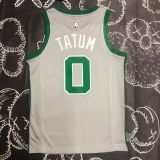 Men's Jayson Tatum Gray Team Jersey