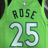 Men's Derrick Rose Green Team Jersey - Statement Edition
