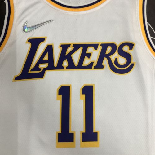 Men's Kyrie Irving White Team Jersey - 75th Anniversary Edition