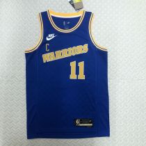 Men's Klay Thompson Blue Retro Team Jersey