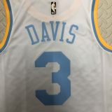 Men's Anthony Davis White Retro Team Jersey