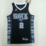 Men's Kawhi Leonard Black Team Jersey - Statement Edition