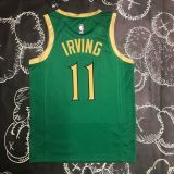 Men's Kyrie Irving Green Team Jersey - City Edition