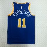 Men's Klay Thompson Blue Retro Team Jersey