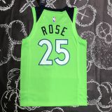 Men's Derrick Rose Green Team Jersey - Statement Edition