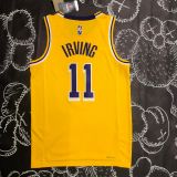 Men's Kyrie Irving Yellow Team Jersey - 75th Anniversary Edition