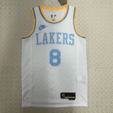 Men's Kobe Bryant White Retro Team Jersey
