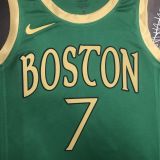 Men's Jaylen Brown Green Team Jersey - City Edition