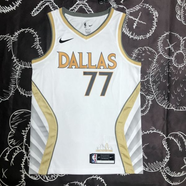 Men's Luka Doncic White Team Jersey - City Edition