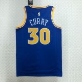 Men's Stephen Curry Blue Retro Team Jersey