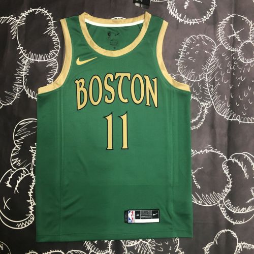 Men's Kyrie Irving Green Team Jersey - City Edition