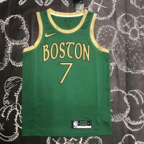 Men's Jaylen Brown Green Team Jersey - City Edition