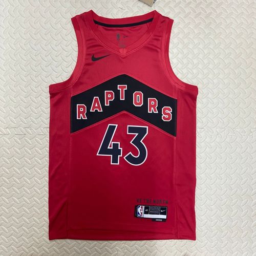Men's Pascal Siakam Red Away Team Jersey