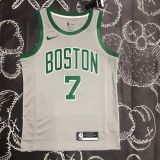 Men's Jaylen Brown Gray Team Jersey