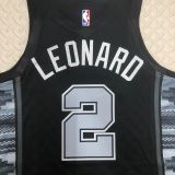 Men's Kawhi Leonard Black Team Jersey - Statement Edition