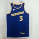 Men's Jordan Poole Blue Retro Team Jersey