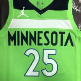 Men's Derrick Rose Green Team Jersey - Statement Edition