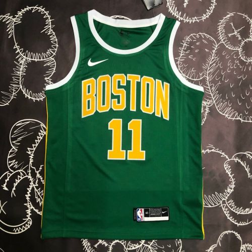 Men's Kyrie Irving Green Team Jersey
