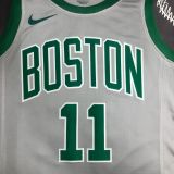 Men's Kyrie Irving Gray Team Jersey