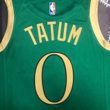 Men's Jayson Tatum Green Team Jersey - City Edition