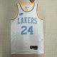 Men's Kobe Bryant White Retro Team Jersey
