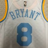 Men's Kobe Bryant White Retro Team Jersey