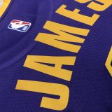 Men's LeBron James Purple Team Jersey - Statement Edition