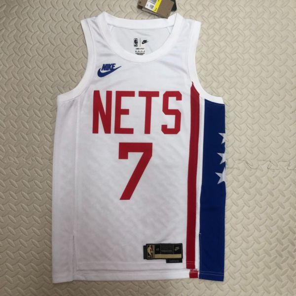 Men's Kevin Durant White Retro Team Jersey