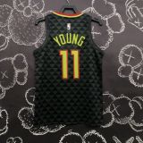 Men's Trae Young Black Team Jersey
