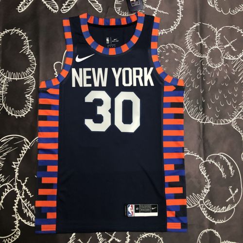 Men's Julius Randle Black Team Jersey