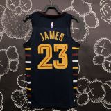 Men's LeBron Raymone James Black Team Jersey