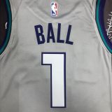 Men's LaMelo Ball Gray Team Jersey