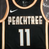Men's Trae Young Black Team Jersey