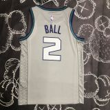 Men's LaMelo Ball Gray Team Jersey