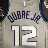 Men's Kelly Oubre Jr. Gray Team Jersey