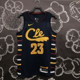 Men's LeBron Raymone James Black Team Jersey