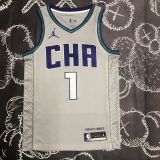 Men's LaMelo Ball Gray Team Jersey